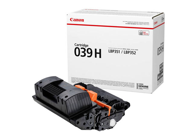 Тонер-картридж 039H BK Canon i-SENSYS LBP-351, LBP-352 25К (О) чёрный 0288C001