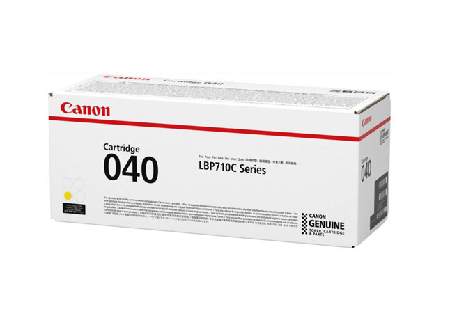 Тонер-картридж 040 Y Canon i-SENSYS LBP712Cx 5.4К (О) жёлтый 0454C001