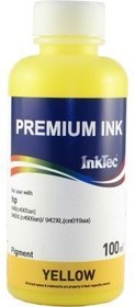 Чернила InkTec (H8940) для HP C4905/ C4909, Пигментные, Y, 0,1 л. (ориг.фасовка)