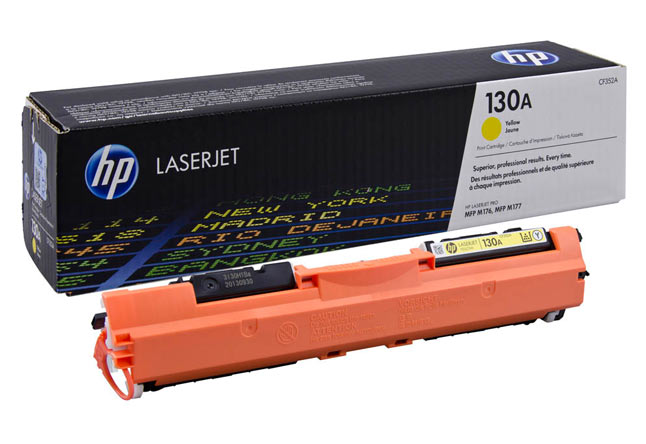 Картридж HP CLJ Pro MFP M176N/M177FW (O) CF352A, Y, 1K