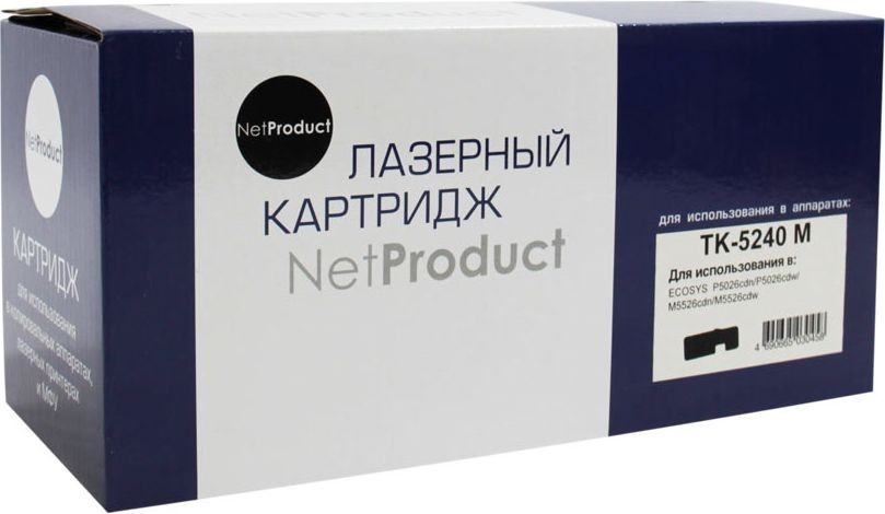 Тонер-картридж NetProduct (N-TK-5240M) для Kyocera P5026cdn/M5526cdn, M, 3K