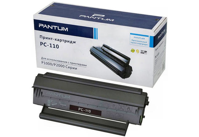 Картридж Pantum PC-110 P2000/P6005 (О) Bk, 1,5k