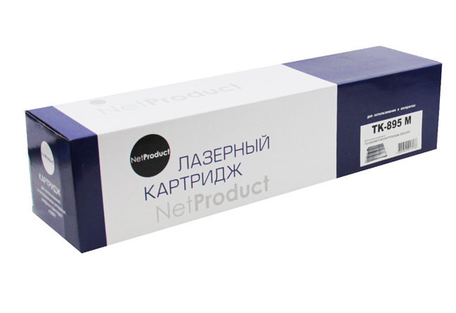 Тонер-картридж NetProduct (N-TK-895M) для Kyocera FS-C8025MFP/8020MFP, M, 6K