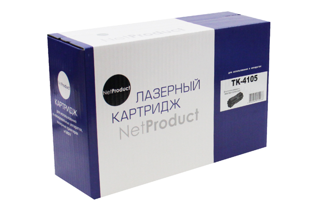 Тонер-картридж NetProduct (N-TK-4105) для Kyocera TASKalfa 1800/2200/1801/2201, 15K