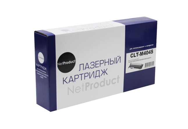 Тонер-картридж NetProduct (N-CLT-M404S) для Samsung Xpress C430/C430W/480/W/FN, M, 1K