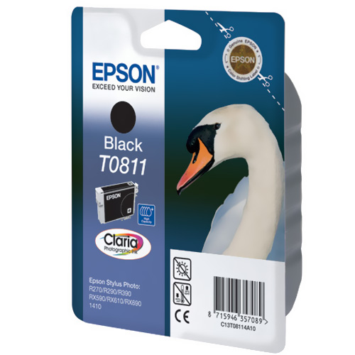 Картридж Epson R270/390/RX590/T50/TX800FW/Photo1410 (O) T08114A/C13T11114A10, BK