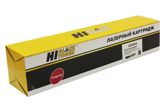 Тонер-картридж Hi-Black (HB-CB383A) для HP CLJ CP6015dn/CM6030/6040MFP, Восстанов, M, 21K