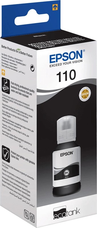 Контейнер с  чернилами Epson для M1100/1120/2140 черный, (О), C13T03P14A