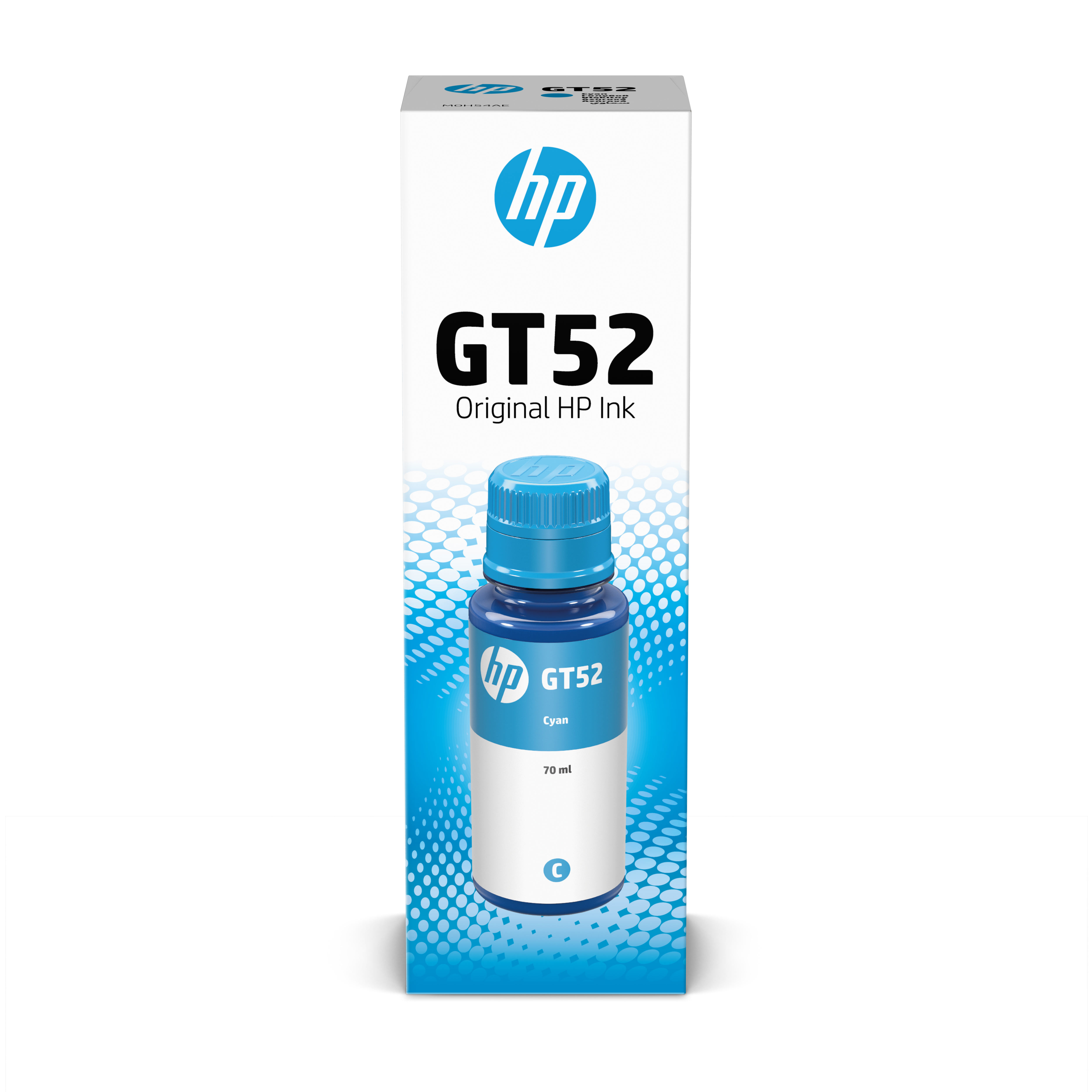 Чернила GT52 для HP DJ GT, 8000стр/70мл (О) голубые M0H54AE