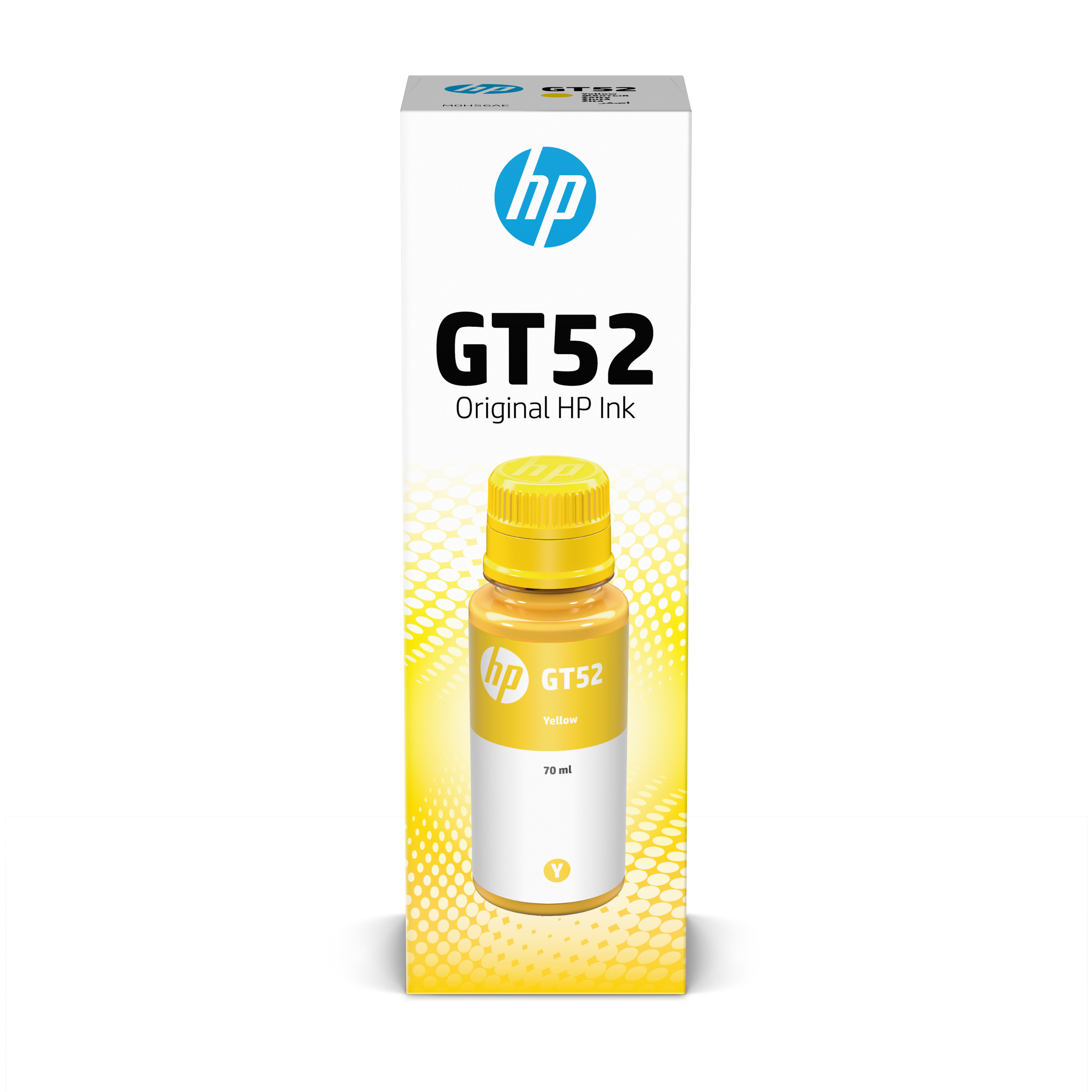 Чернила GT52 для HP DJ GT, 8000стр/70мл (О) жёлтые M0H56AE