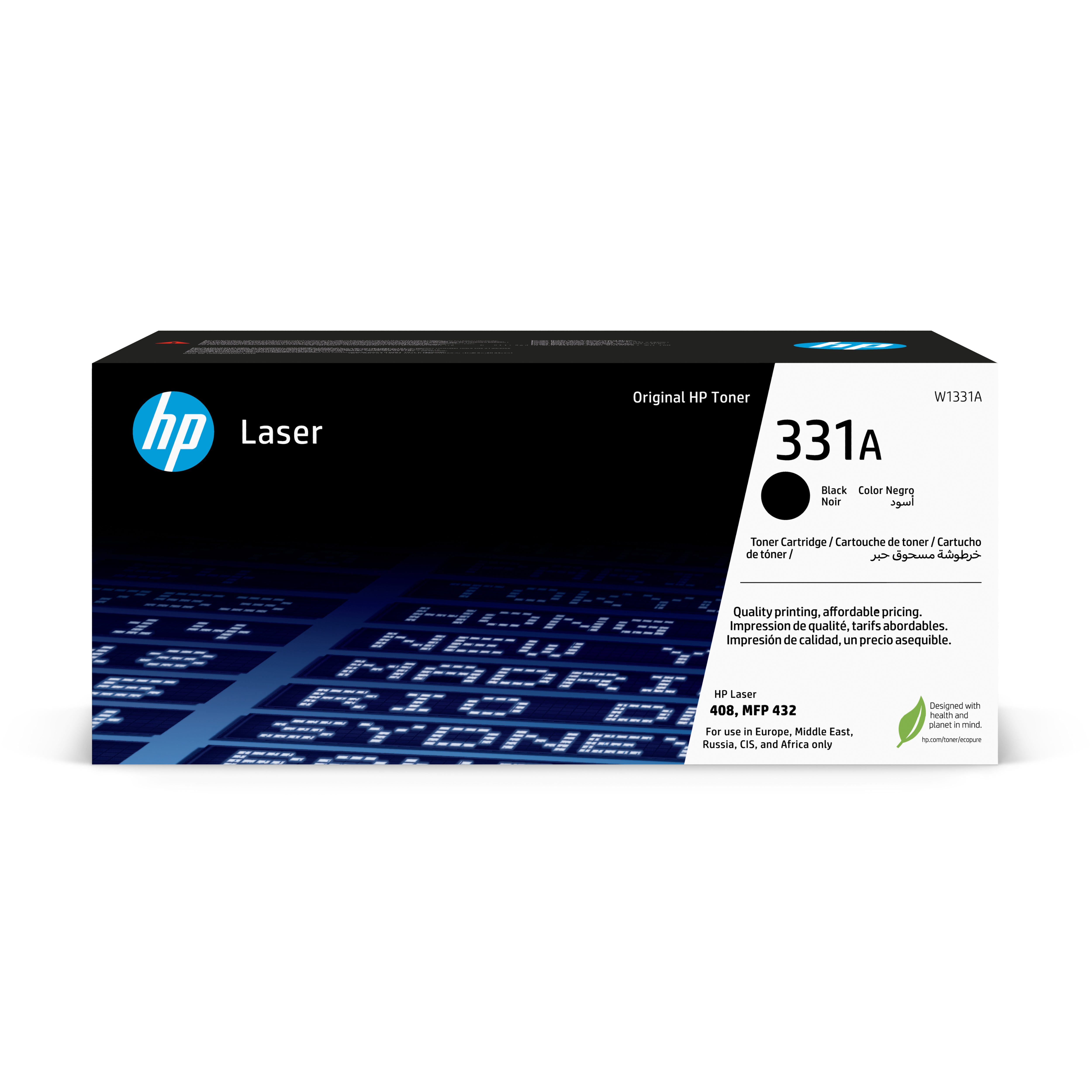 Картридж лазерный HP 331A для HP Laser 408dn/MFP 432fdn, 5К (О) чёрный W1331A