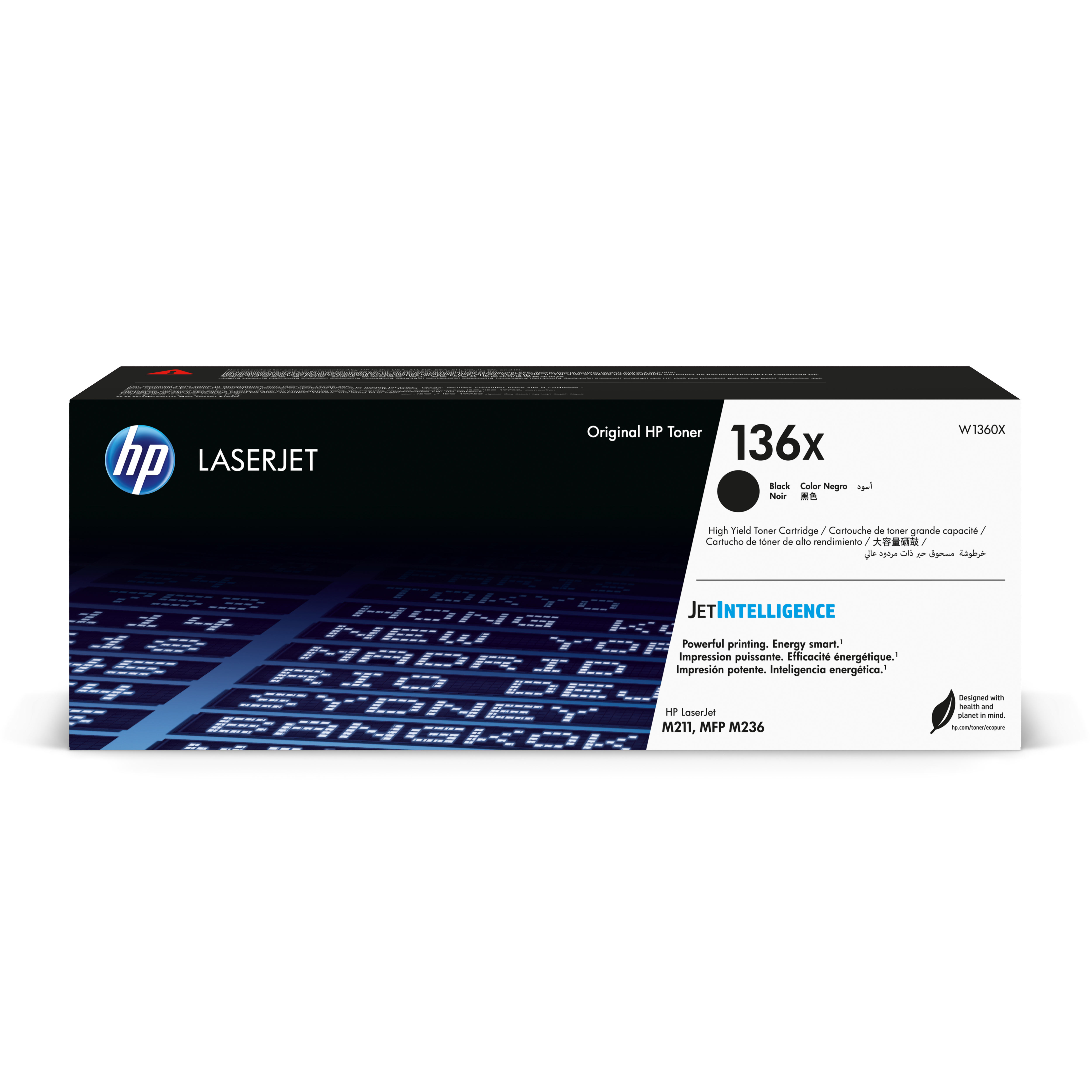 Картридж 136X для HP LJ M211d/dw/M236d/dw, 2,6К (О) W1360X черный