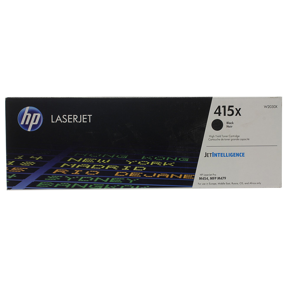 Тонер-картридж 415X для HP LJ M454/MFP M479,7,5К (O) чёрный W2030X