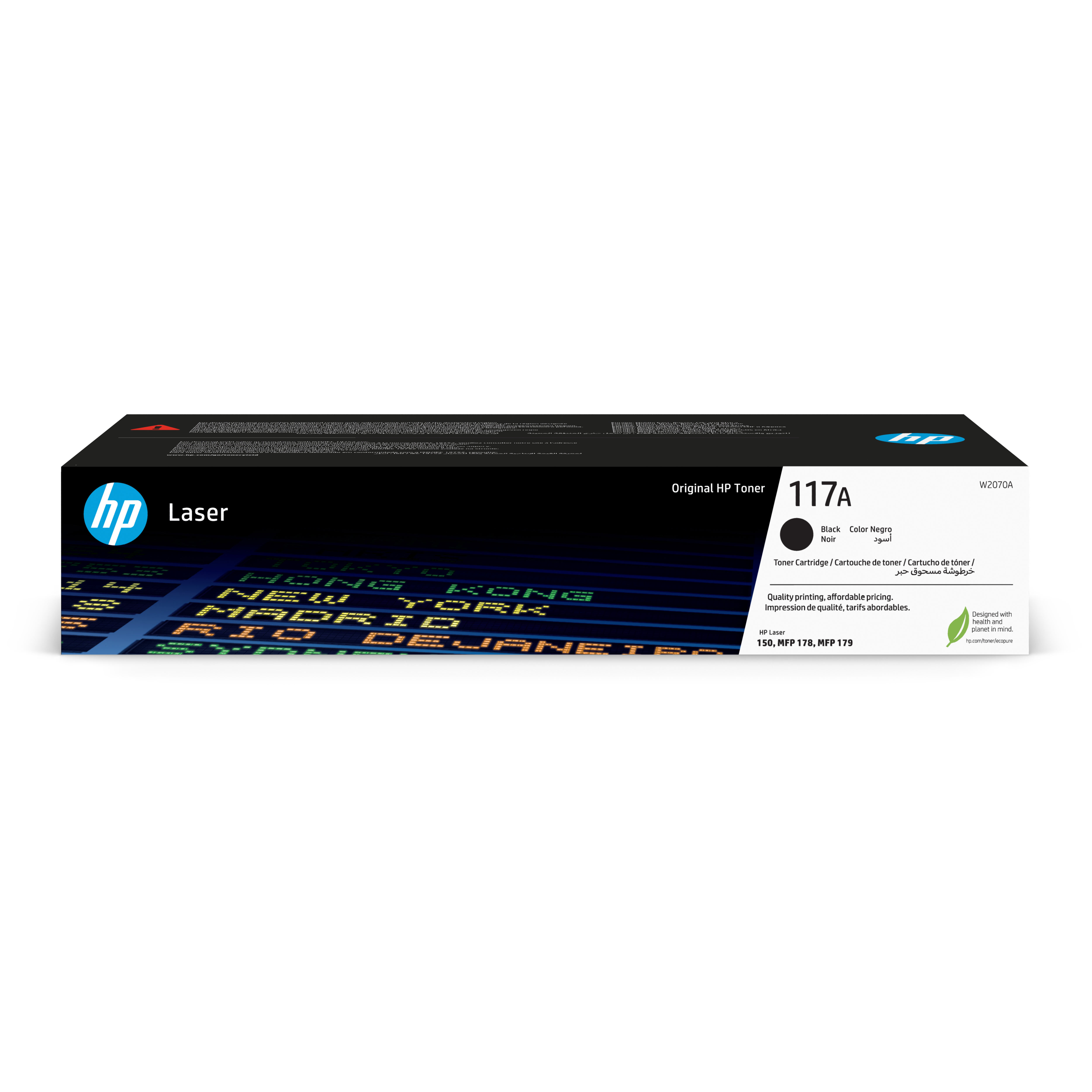 Картридж 117 для HP Laser 150/MFP 178/179, 1К (О) чёрный W2070A