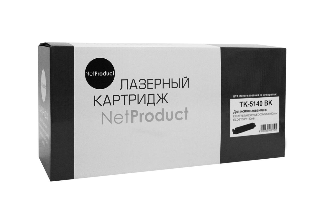 Тонер-картридж NetProduct (N-TK-5140Bk) для Kyocera ECOSYS M6030cdn/M6530cdn, Bk, 7K (Повр. упак.)