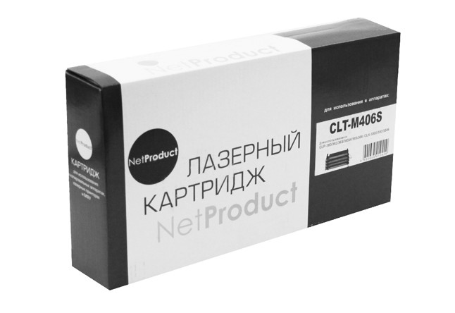 Тонер-картридж NetProduct (N-CLT-M406S) для Samsung CLP-360/365/368/CLX-3300/3305,M,1K,П/У