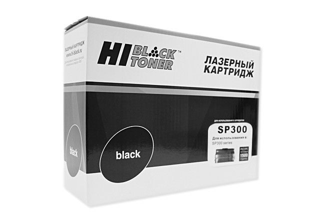 Картридж Hi-Black (HB-SP300) для Ricoh Aficio SP 300DN, 1,5K (Повреждённая упаковка)