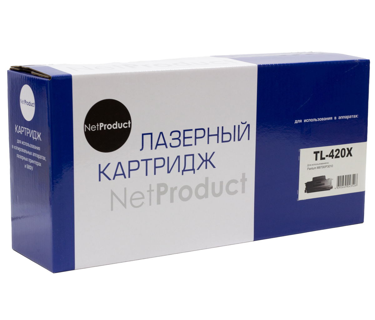 Тонер-картридж NetProduct (N-TL-420X) для Pantum M6700/P3010, 6К